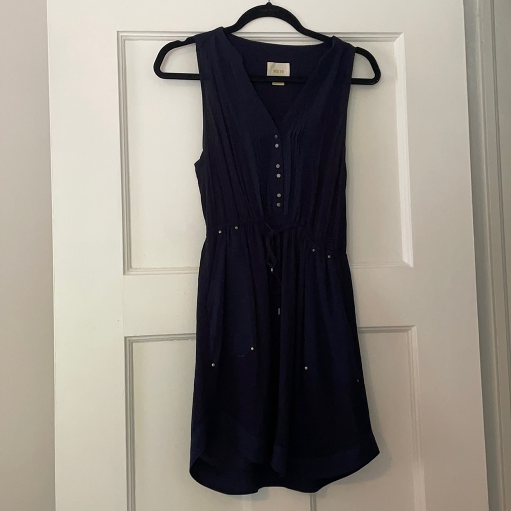 Maeve Navy Shift Dress